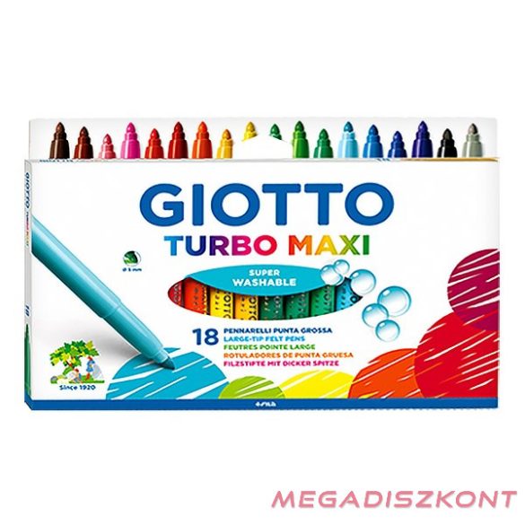 Filctoll GIOTTO Turbo Maxi vastag akasztható 18 darabos