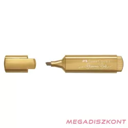 Szövegkiemelő FABER-CASTELL 1546 metál elbűvölő arany