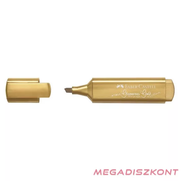 Szövegkiemelő FABER-CASTELL 1546 metál elbűvölő arany