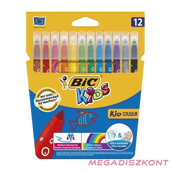 Filctoll BIC Kids 12  darabos