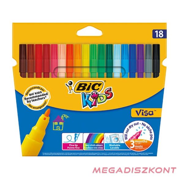 Filctoll BIC Kids Visa 880 18 darabos