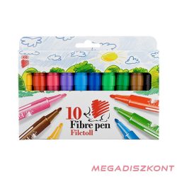 Filctoll ICO Süni Jumbo Fibre Pen 10 darabos