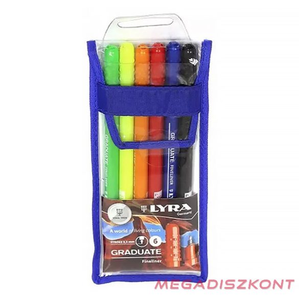 Tűfilc LYRA Graduate 6 darabos