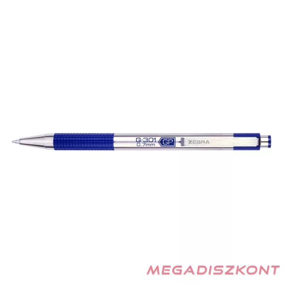 Zseléstoll  ZEBRA G-301 0,7 mm kék