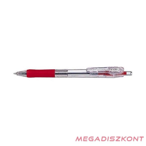 Golyóstoll  ZEBRA Tapli Clip 0,5 mm piros