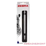 Golyóstoll ZEBRA 901 nyomógombos 0,27 mm ezüst