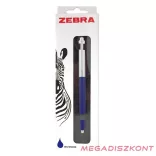 Golyóstoll ZEBRA 901 nyomógombos 0,24 mm kék