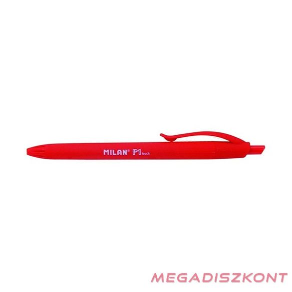 Golyóstoll MILAN P1 Touch 0,7 mm piros