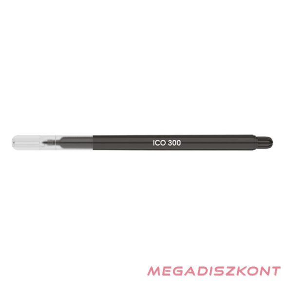 Filctoll ICO 300 Rainbow fekete 1mm