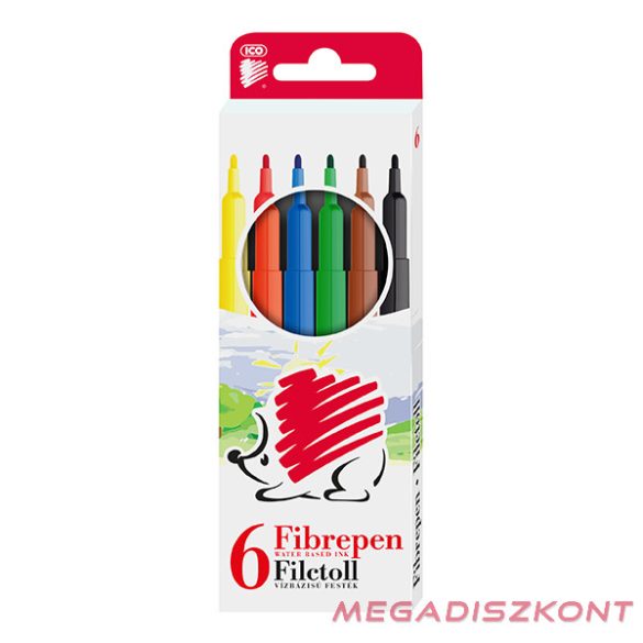 Filctoll ICO Süni 300 6 darabos papírdobozos
