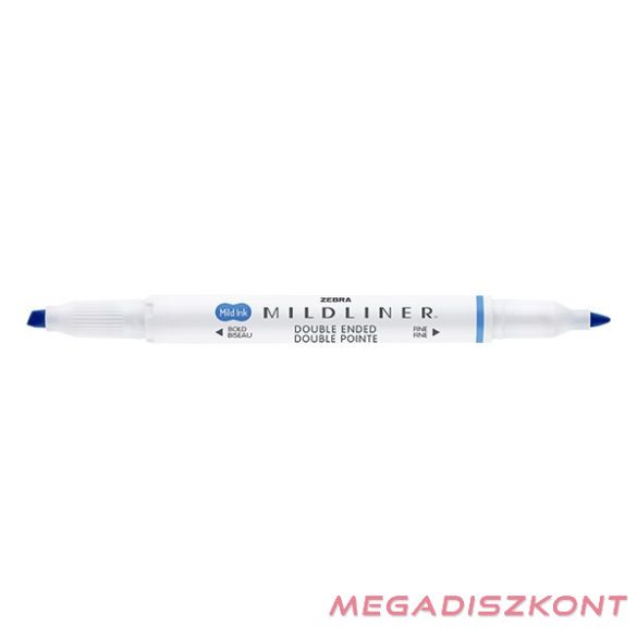 Szövegkiemelő kétvégű ZEBRA Mildliner cool & refined 1,4-4,0 mm sötétkék