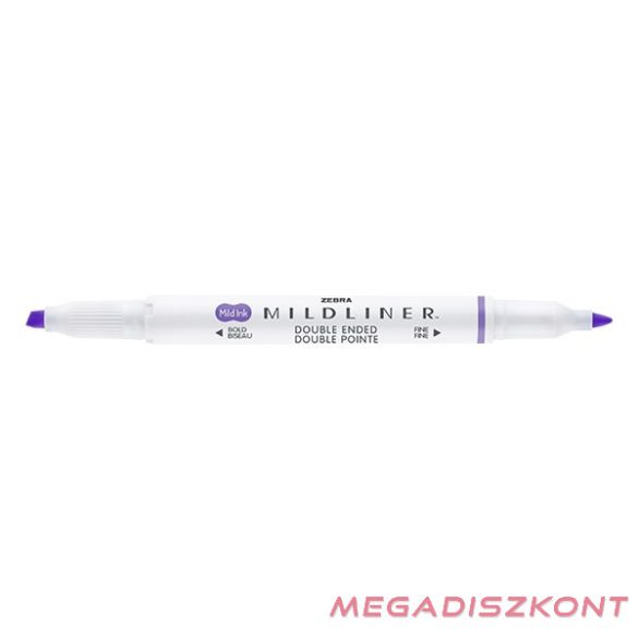 Szövegkiemelő kétvégű ZEBRA Mildliner cool & refined 1,4-4,0 mm lila
