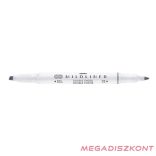 Szövegkiemelő kétvégű ZEBRA Mildliner cool & refined 1,4-4,0 mm szürke