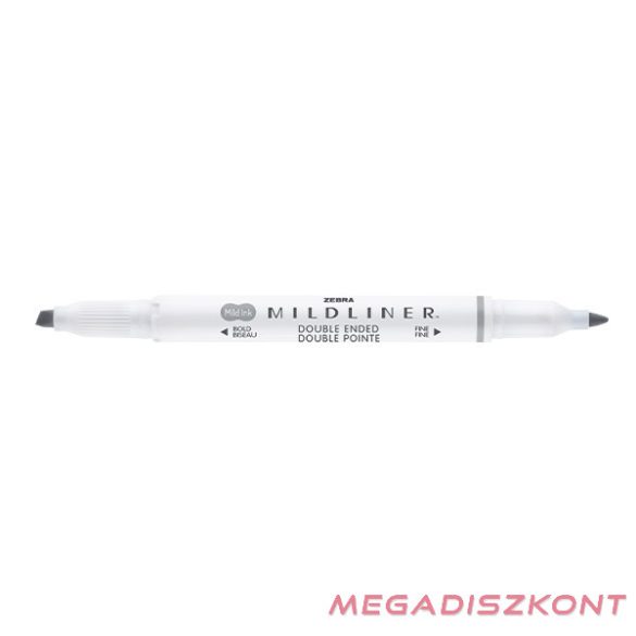 Szövegkiemelő kétvégű ZEBRA Mildliner cool & refined 1,4-4,0 mm szürke