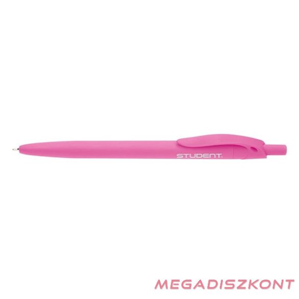 Golyóstoll ICO Student pink testű 0,7 mm írásszín kék