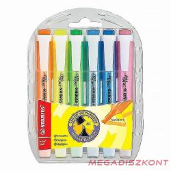 Szövegkiemelő készlet STABILO Swing Cool 6 darabos