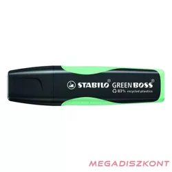  Szövegkiemelő STABILO Green Boss pasztell menta környezetbarát