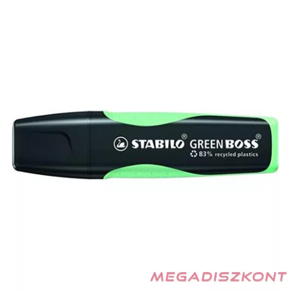 Szövegkiemelő STABILO Green Boss pasztell menta környezetbarát