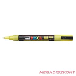Filctoll UNI Posca PC-3ML csillámló sárga