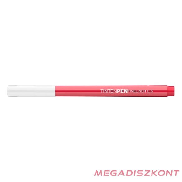 Tűfilc ICO TintenPen átlátszó kupakkal piros 0,5