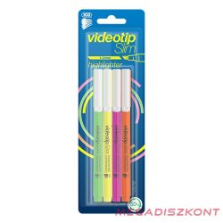 Szövegkiemelő készlet ICO Videotip slim 4 darabos