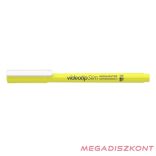 Szövegkiemelő ICO Videotip slim sárga