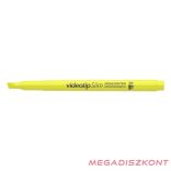 Szövegkiemelő ICO Videotip slim sárga