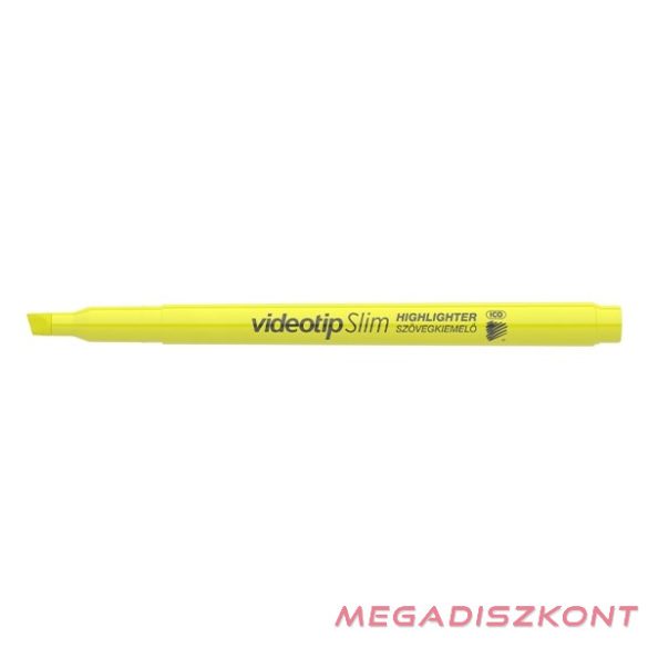 Szövegkiemelő ICO Videotip slim sárga