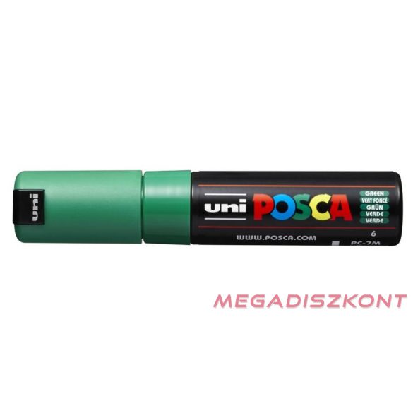 Filctoll UNI Posca PC-7M zöld
