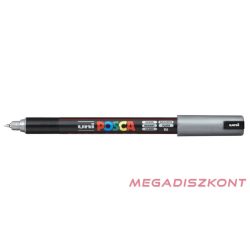 Filctoll UNI Posca PC-1MR ezüst