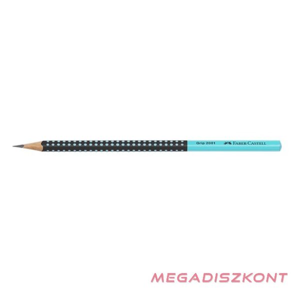 Grafitceruza FABER-CASTELL Grip 2001 HB kéttónusú fekete/türkiz