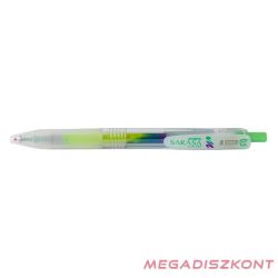   Zseléstoll ZEBRA Sarasa Clip Marble nyomógombos 0,5 mm menta zápor