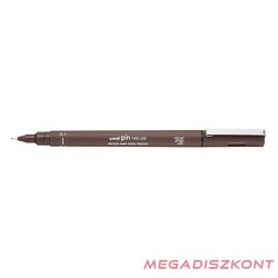 Tűfilc UNI Pin 0,1 mm szépia vörösesbarna