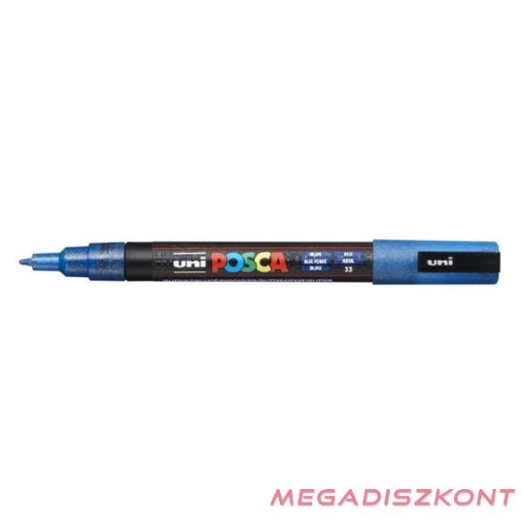 Filctoll UNI Posca PC-3M csillám színek 8 darabos