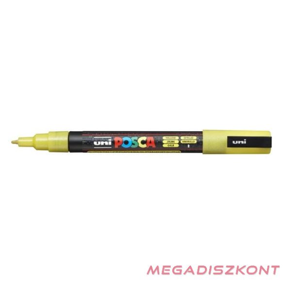 Filctoll UNI Posca PC-3M csillám színek 8 darabos