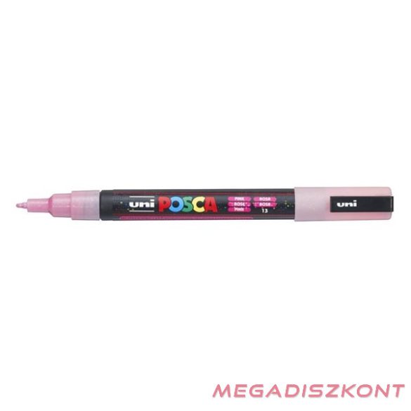 Filctoll UNI Posca PC-3M csillám színek 8 darabos
