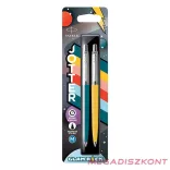 Golyóstoll PARKER Royal Jotter Glam rock 70 kék/sárga ezüst klipsz 2 darabos