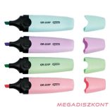 Szövegkiemelő készlet GRAND 4 darabos pasztell színek