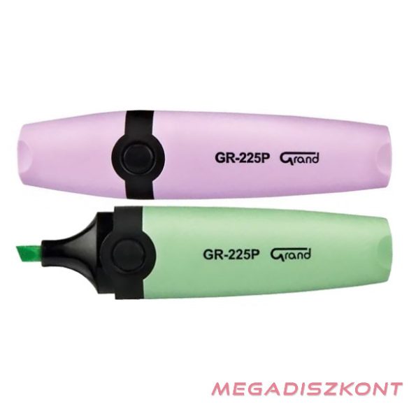 Szövegkiemelő készlet GRAND 4 darabos pasztell színek