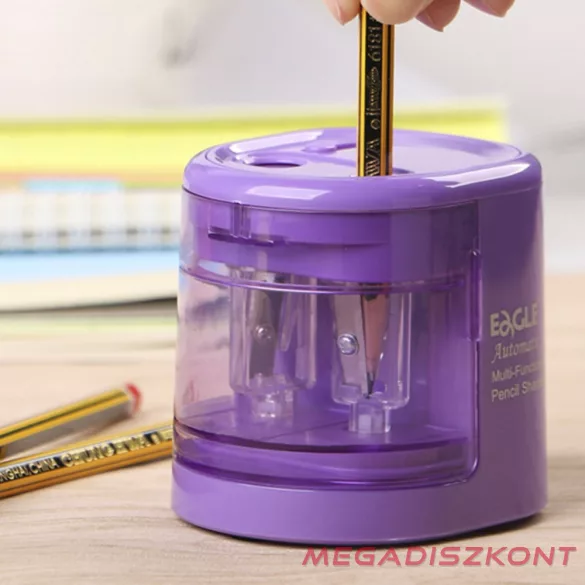 Hegyező elektromos asztali EAGLE 5161 2 lyukú lila