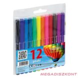 Filctoll FIORELLO színes 12 darabos