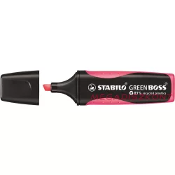   Szövegkiemelő STABILO Green Boss neon rózsaszín környezetbarát
