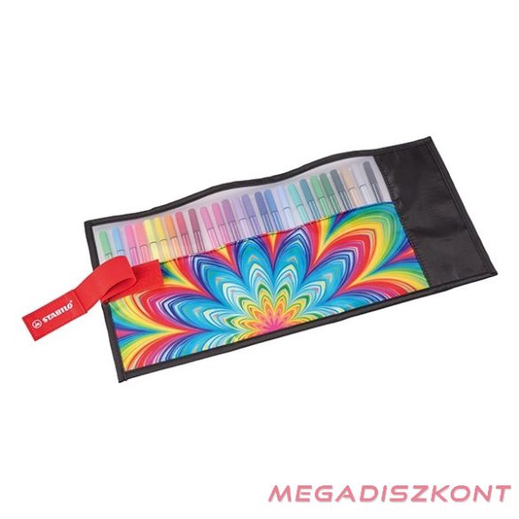 Filctoll STABILO Pen 68 Arty feltekerhető 25 darabos
