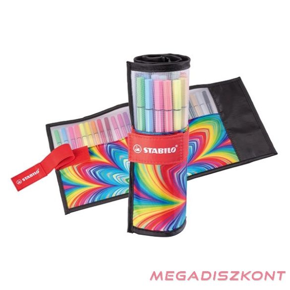 Filctoll STABILO Pen 68 Arty feltekerhető 25 darabos
