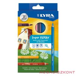 Színes ceruza LYRA Super ferby 12 darabos