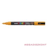 Filctoll UNI Posca PC-3M ragyogó sárga