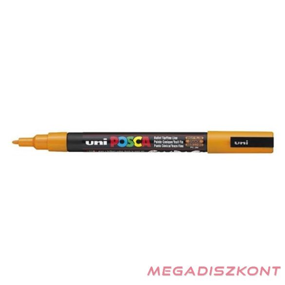 Filctoll UNI Posca PC-3M ragyogó sárga