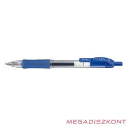   Zseléstoll ZEBRA Sarasa Retractable nyomógombos 0,5 mm kék