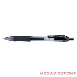   Zseléstoll ZEBRA Sarasa Retractable nyomógombos 0,7 mm fekete
