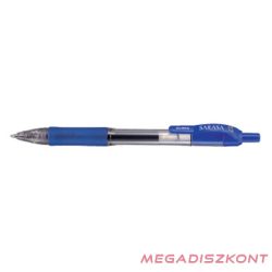   Zseléstoll ZEBRA Sarasa Retractable nyomógombos 0,7 mm kék
